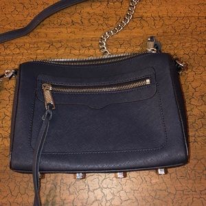 Rebbeca minkoff navy crossbody purse